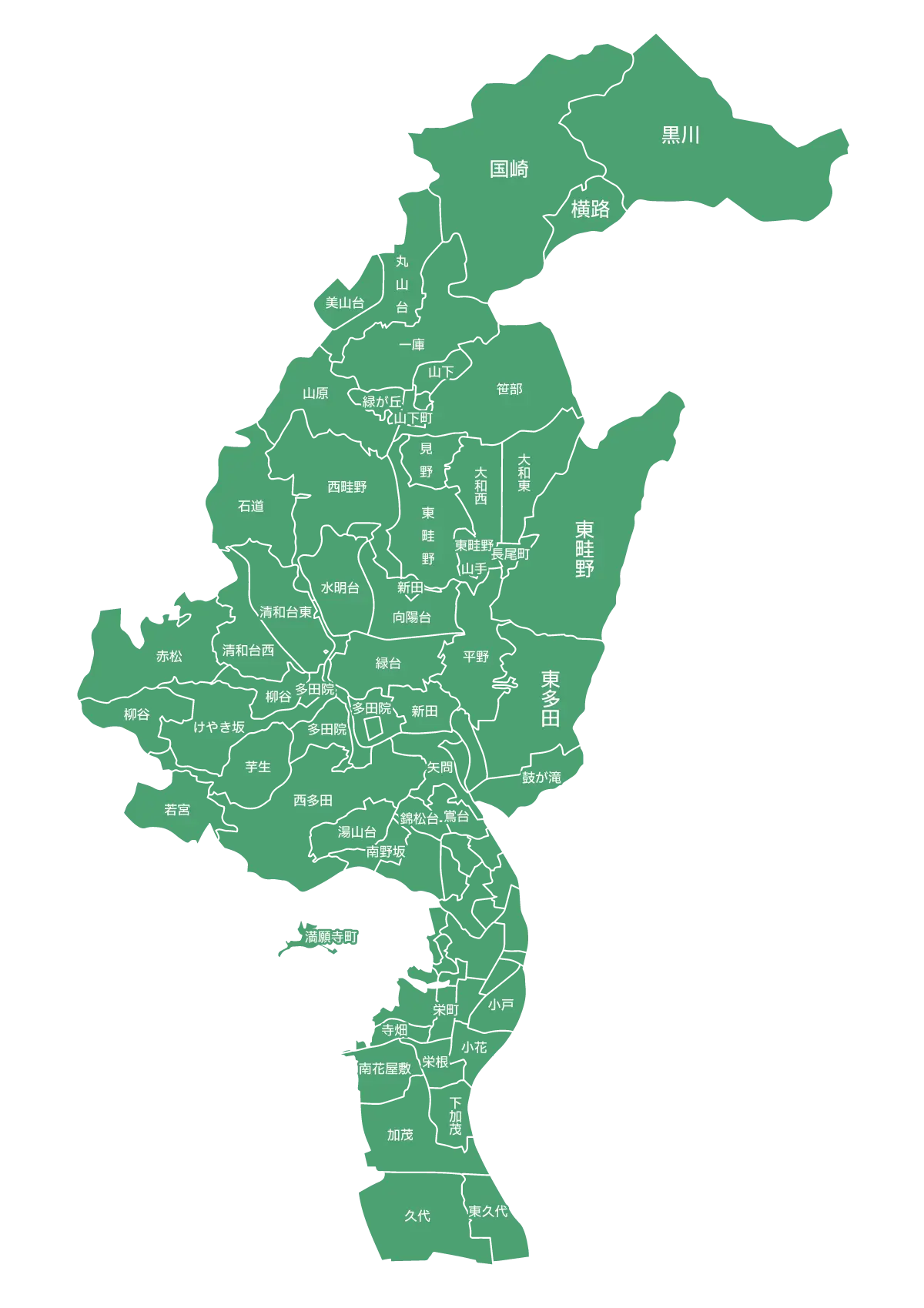 川西市地図
